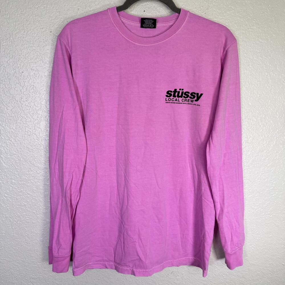 Stussy Shirt Mens Small Local Crew Museum Tokyo Deviation BadBadNotGood Tee